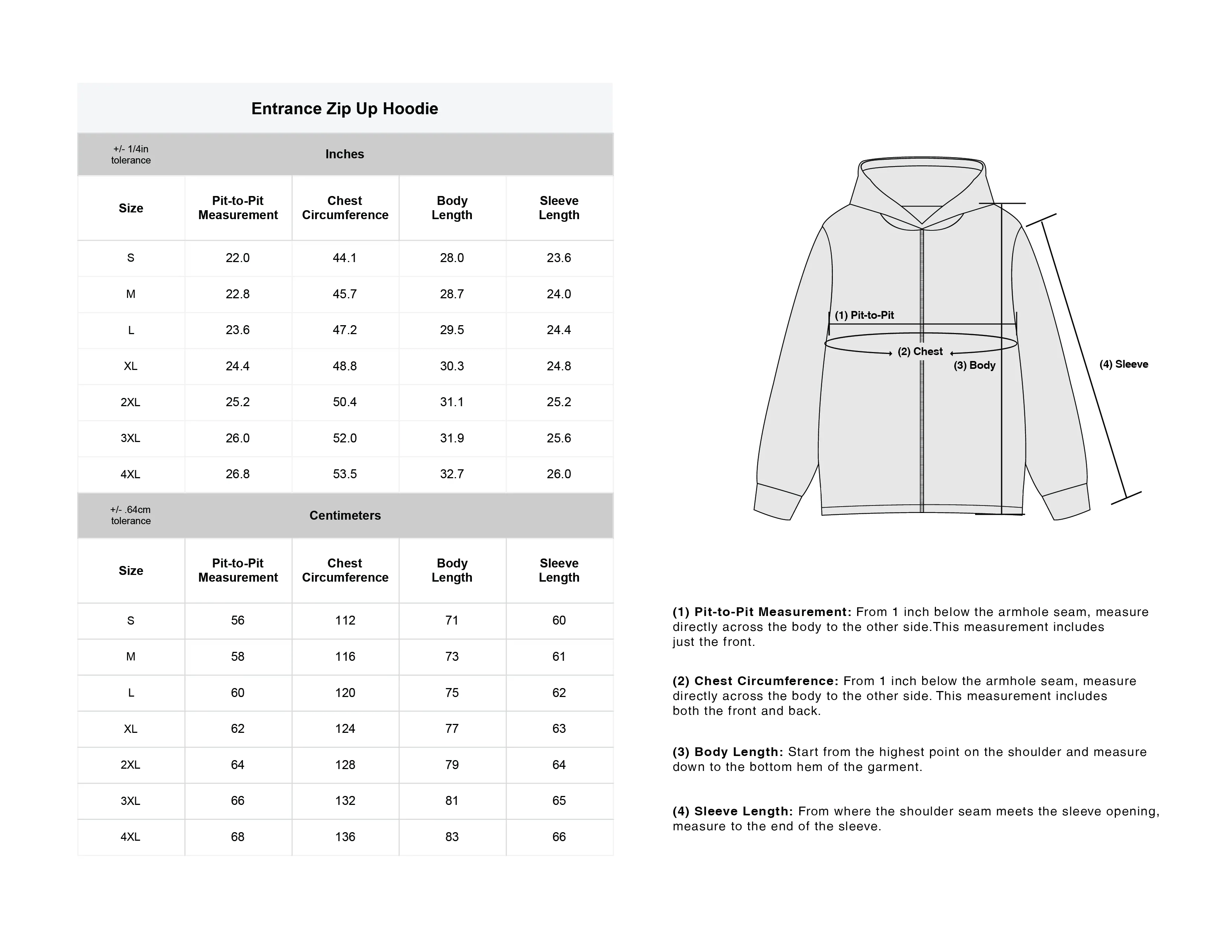 Size Guide