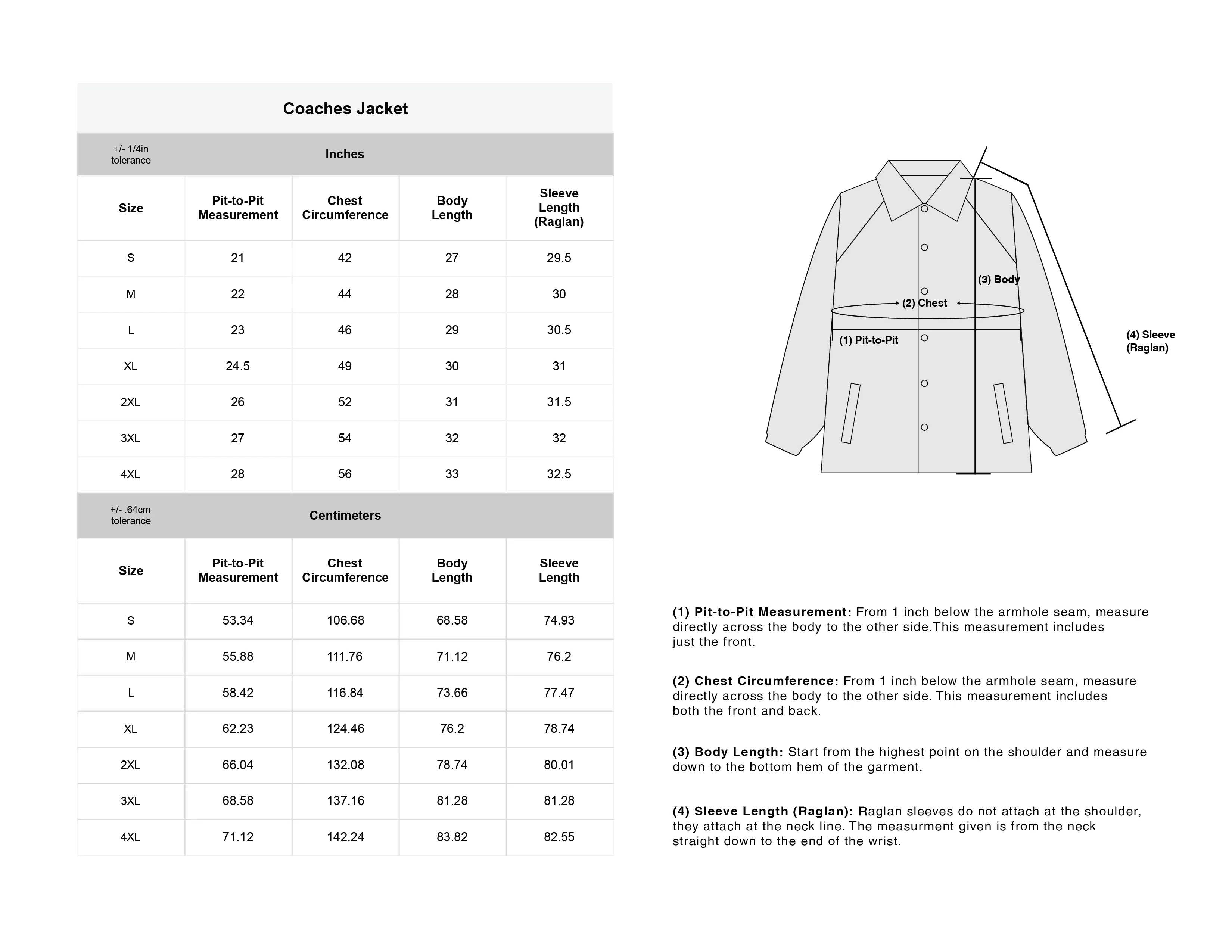 Size Guide