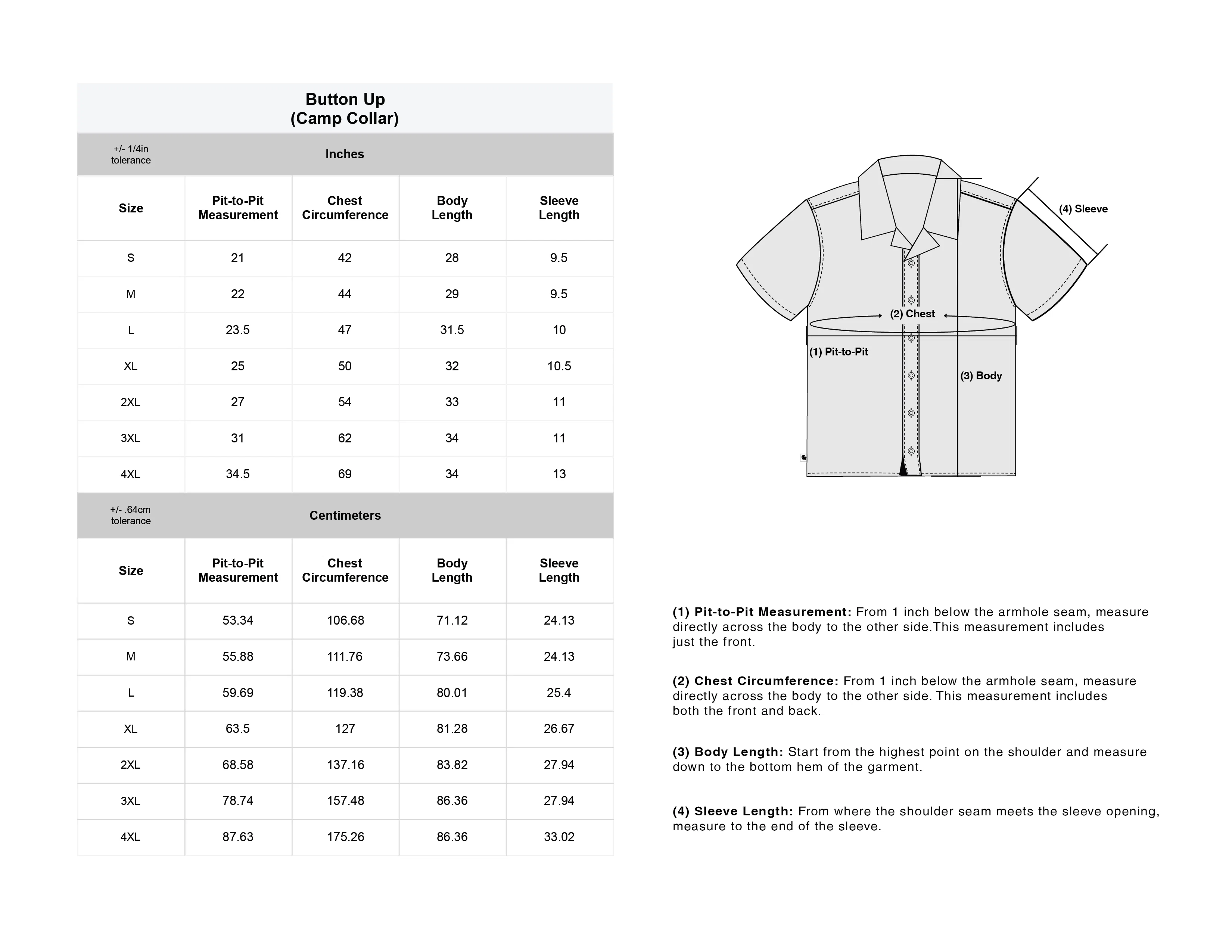 Size Guide