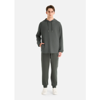 Performance Stretch Hoodie – Slate Green-L
